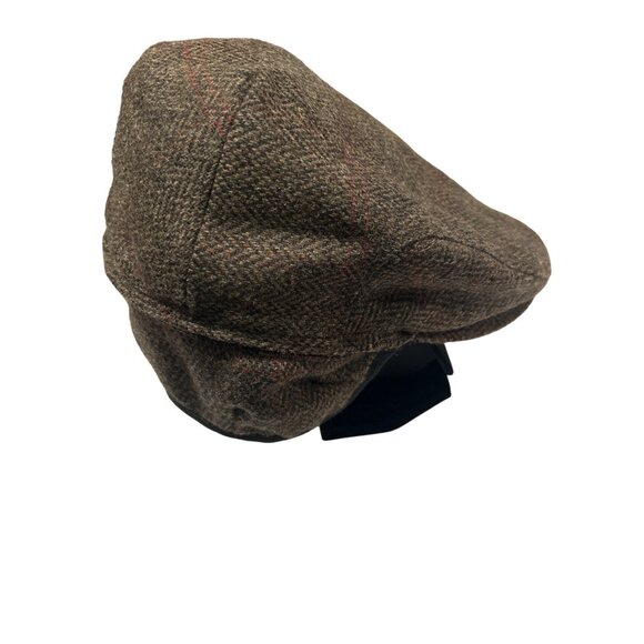 Weatherproof Garment Co. Men's Herringbone Wool Newsboy Cap/Hat Size M - Picture 4 of 6